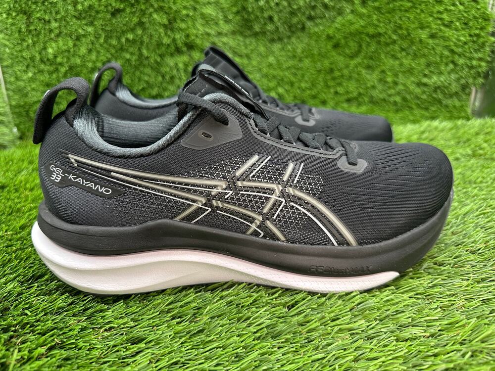 Asics Gel-Kayano 33 1012B939 Athletic Sneaker Women's 7.5 Black Mesh Training